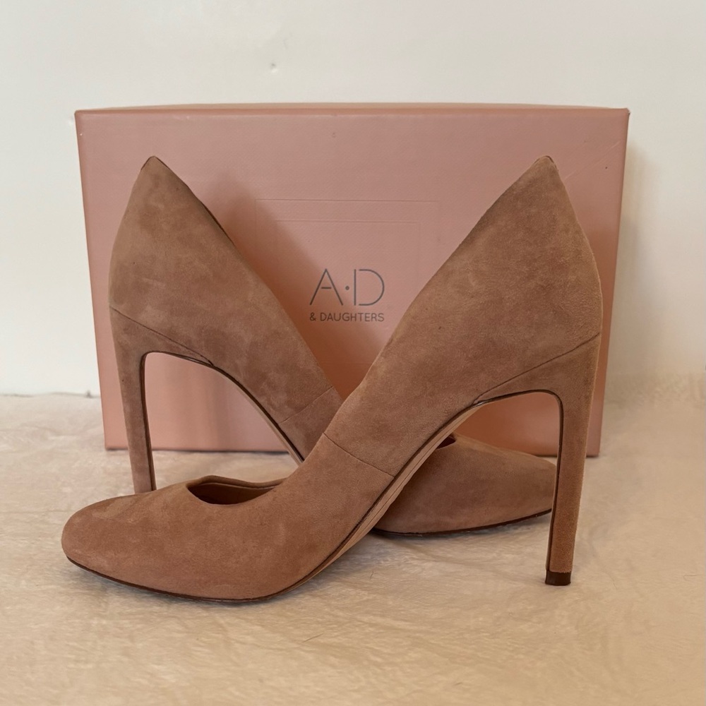Pink Suede Flirty Flaunty Stilettos